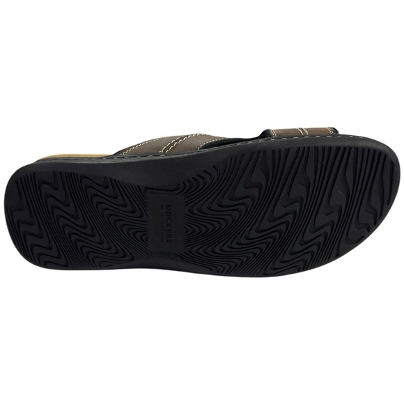 Dockers Sunland Casual Comfort Shoes Slide Sandal Dark Brown Mens 13M - Picture 15 of 15